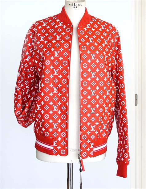 supreme x Louis Vuitton jacket